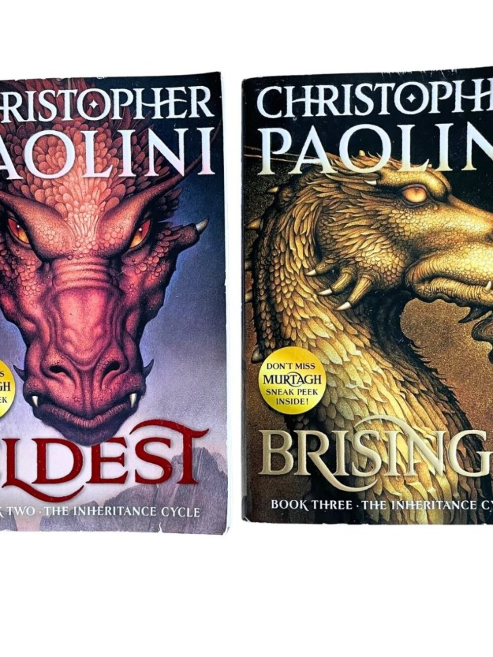 Entire Closet $5! The Inheritance Cycle - Books 2&3 - Eldest & Brisingr